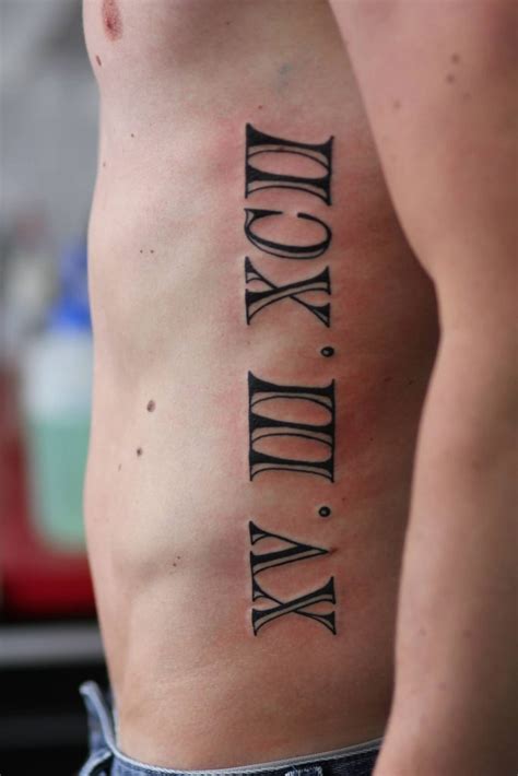 19+ 2009 Roman Numerals Tattoo Ideas